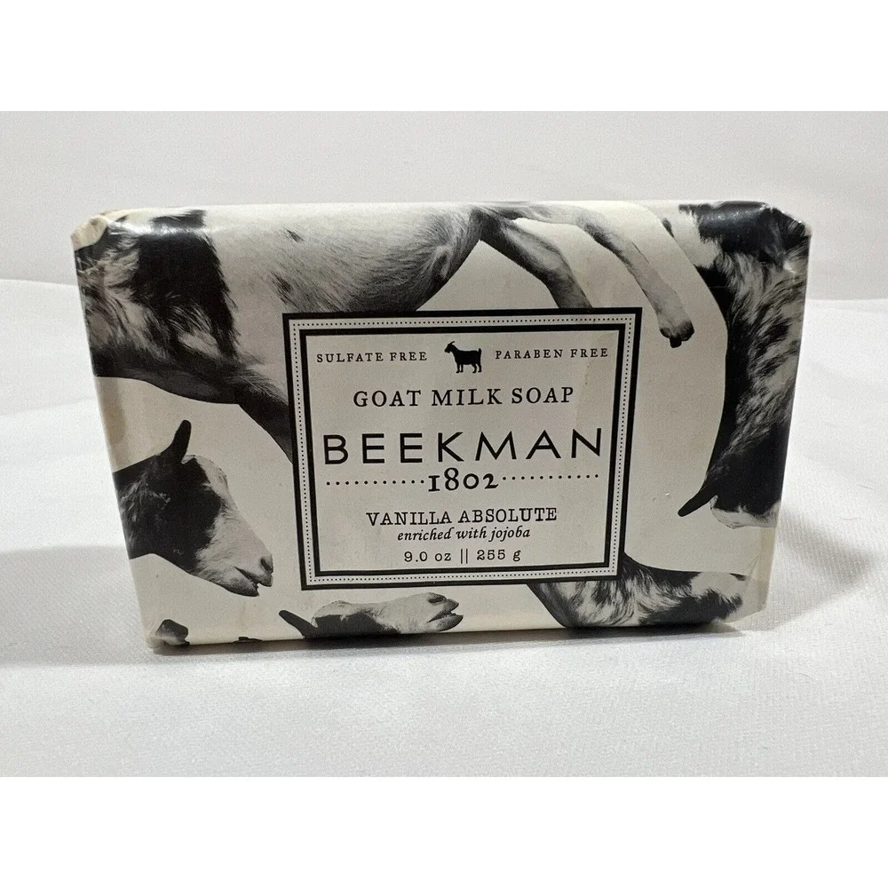 Beekman‎ 1802 Goat Milk Soap Heirloom Apple Natural Skincare Clean Beauty